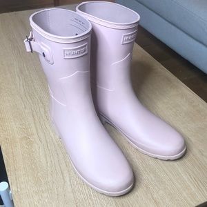 Original Refined Short Rain Boot Echo Pale pink